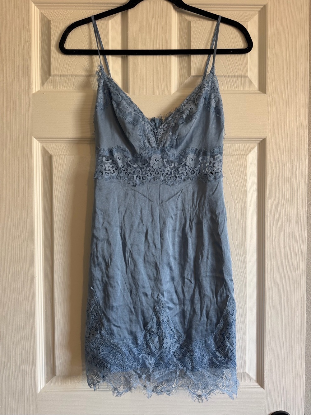 Bebe Lace Slip Dress